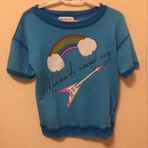 Wildfox Mermaids Never Cry Shirt